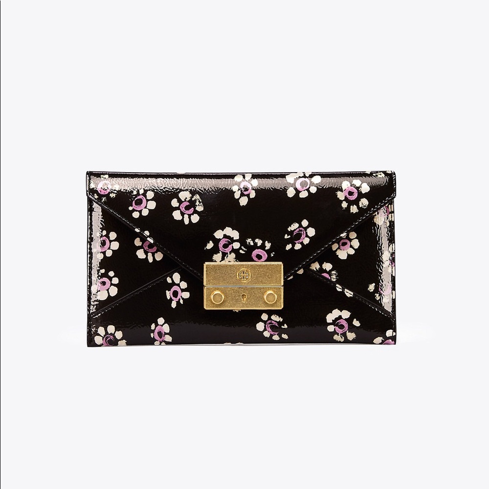 Tory Burch Juliette printed envelope wallet